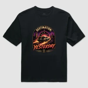 Camiseta Destination Yesterday Oversized