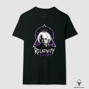 Camiseta Albert Einstein Algodão Peruano