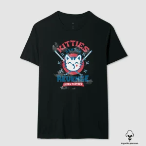 Camiseta Kitties Revange Algodão Peruano