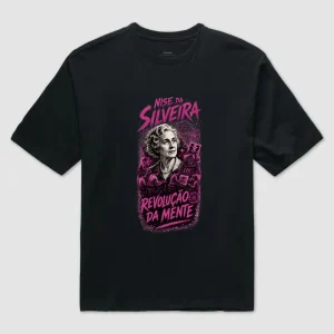 Camiseta Revolução da Mente Nise da Silveira Oversized