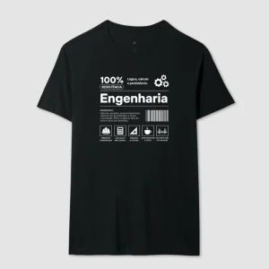 Camiseta Engenharia 100% Resistência