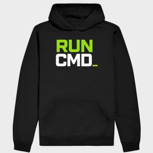 Moletom Programador RUN CMD