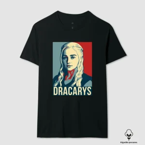 Camiseta Dracarys Algodão Peruano