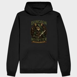 Moletom RPG Dungeon Meowster Stealth, Scratch, Survive