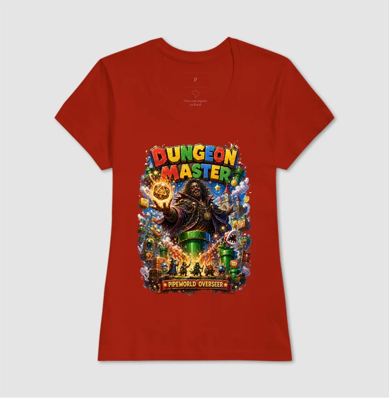 Camiseta RPG Dungeon Master Pipeworld Overseer - Image 6