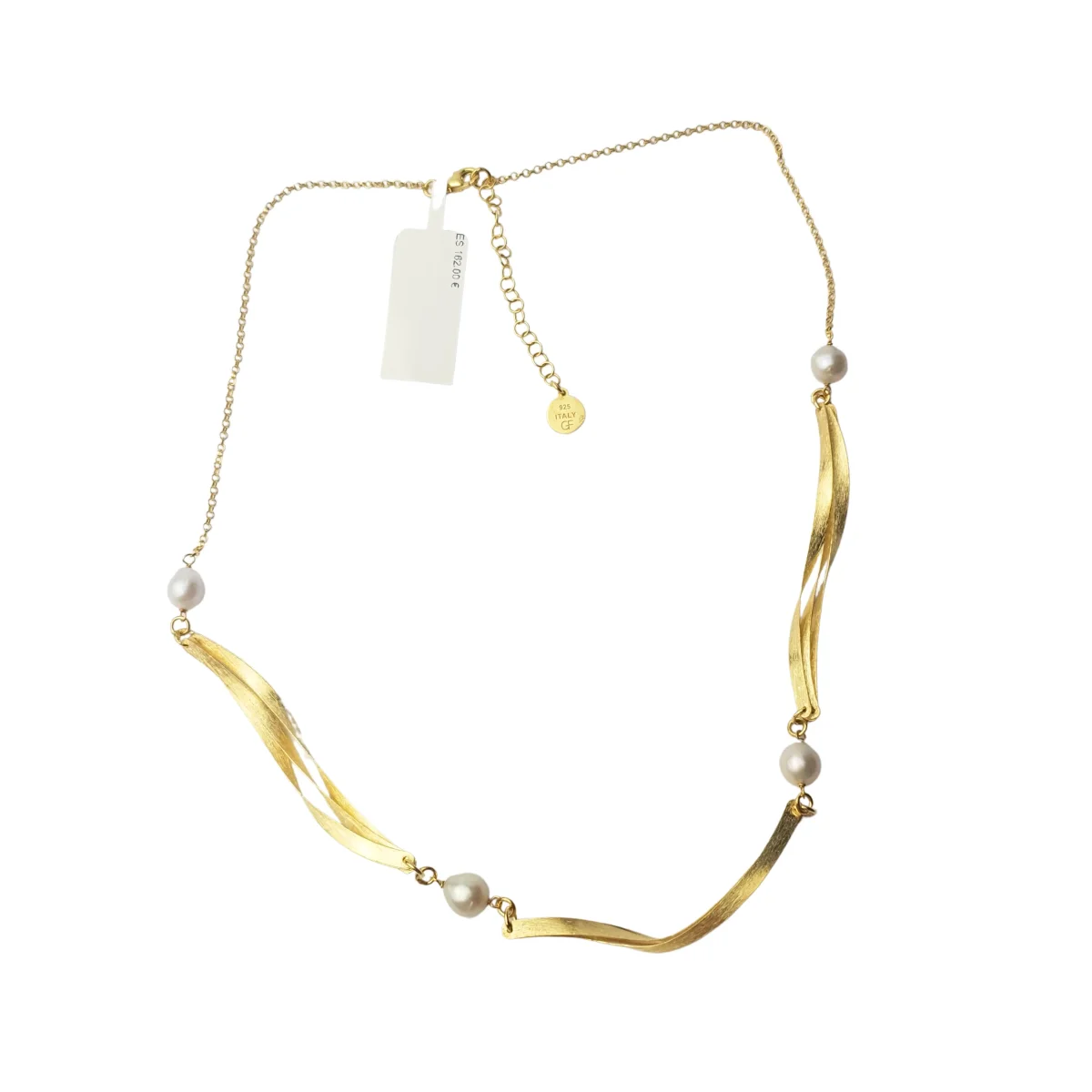 Conjunto Beleza Serena da Gofrey | Prata Banhada a Ouro com Pérolas - Image 5