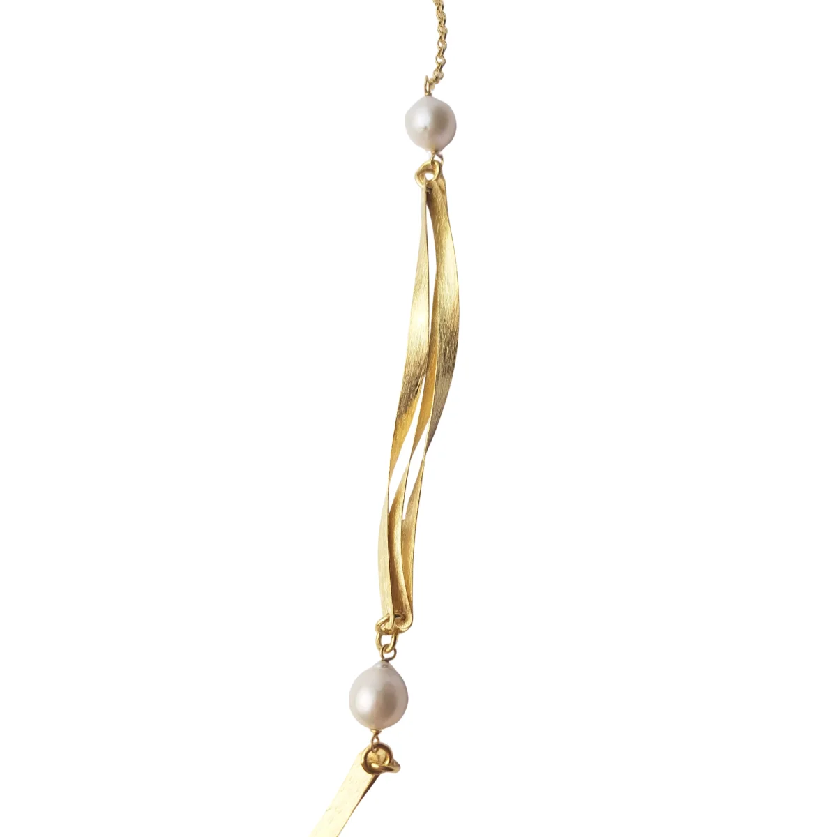 Conjunto Beleza Serena da Gofrey | Prata Banhada a Ouro com Pérolas - Image 6