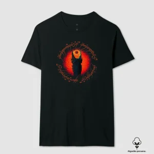 Camiseta Sauron Lord Of the Rings Algodão Peruano