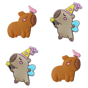 Apliques Emborrachado Para Laços e Tiaras Capivara
