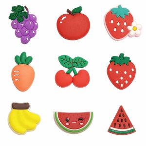Apliques Emborrachado Para Laços e Tiaras Fruta