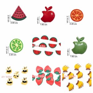Apliques Para Laços e Tiaras Frutas