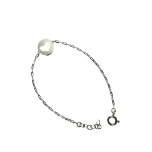 Pulseira Coração de Seda