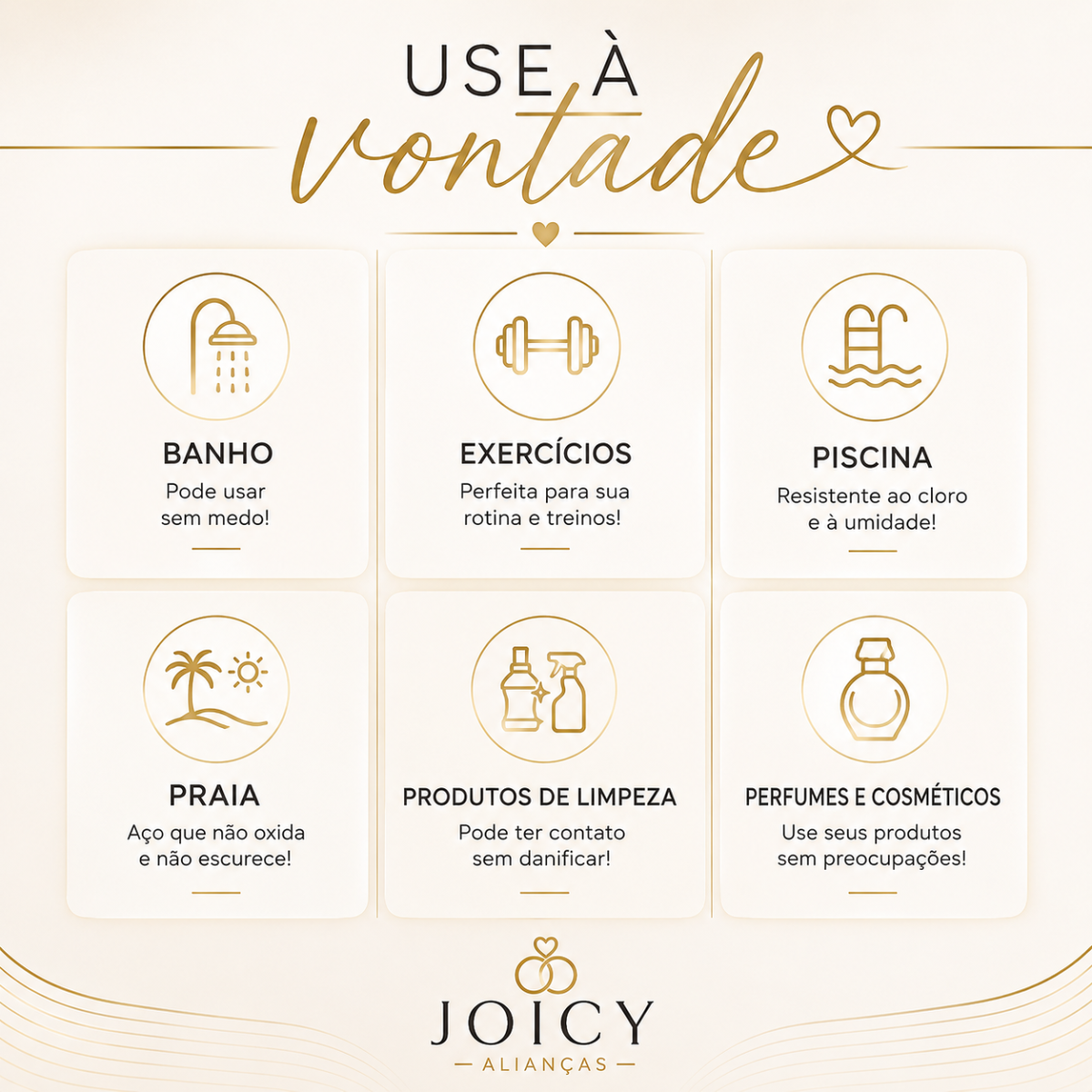 Alianças de Namoro Banhado a Ouro 18K – Modelo Mikelly com Coração e Batimentos Cardíacos - Image 6