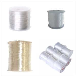Fio De Silicone Nylon Para Confecção De Pulseiras E Bijuterias