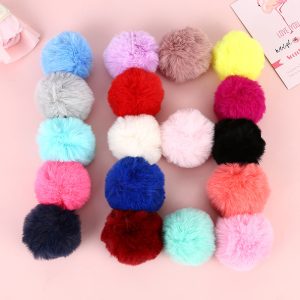 POMPOM PELÚCIA C/LINHA PARA ARTESANATO