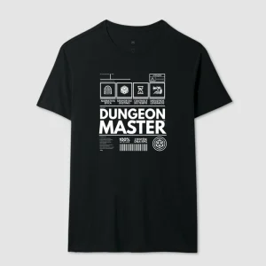 Camiseta RPG Dungeon Master Coleção Rótulos #2