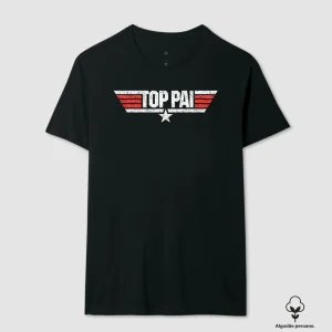 Camiseta TOP PAI Ases do Lar Algodão Peruano