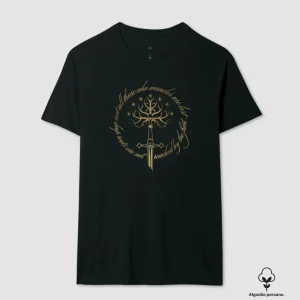 Camiseta Gondor Nem Todos Estão Perdidos Algodão Peruano