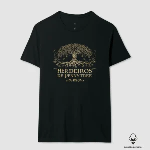Camiseta Herdeiros de Pennytree Algodão Peruano