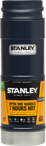 ONE HANDED HAMMERTONE CLASSIC STANLEY – BLUE OU GARRAFA TÉRMICA STANLEY