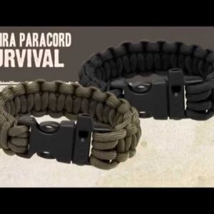 Pulseira Survival GUEPARDO M – VERDE OU PRETA