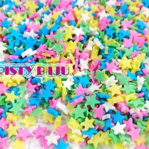 Mini Estrelinhas de Fimo Para Laços Artesanato em Geral