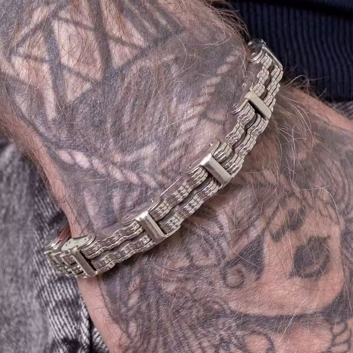 Pulseira Catena em Aço Inox Prata