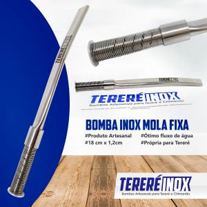 Bomba Inox Mola Fixa